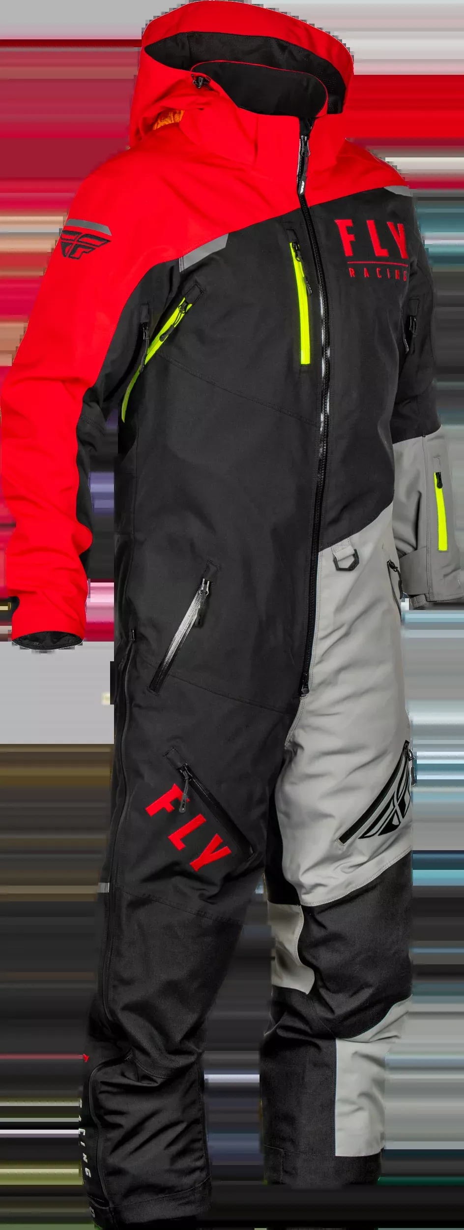 Fly Racing Cobalt Shell Monosuit Black/Red Sm-470-4361S
