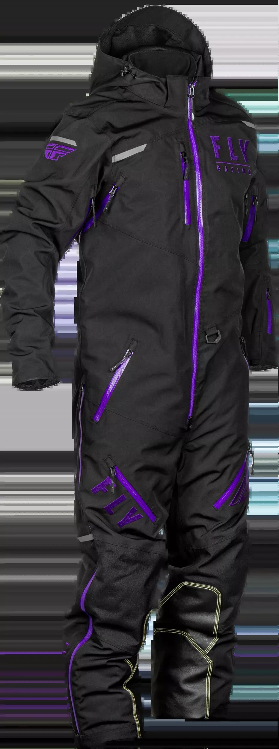 Fly Racing Cobalt Shell Sb Monosuit Black/Purple Md-470-4362M