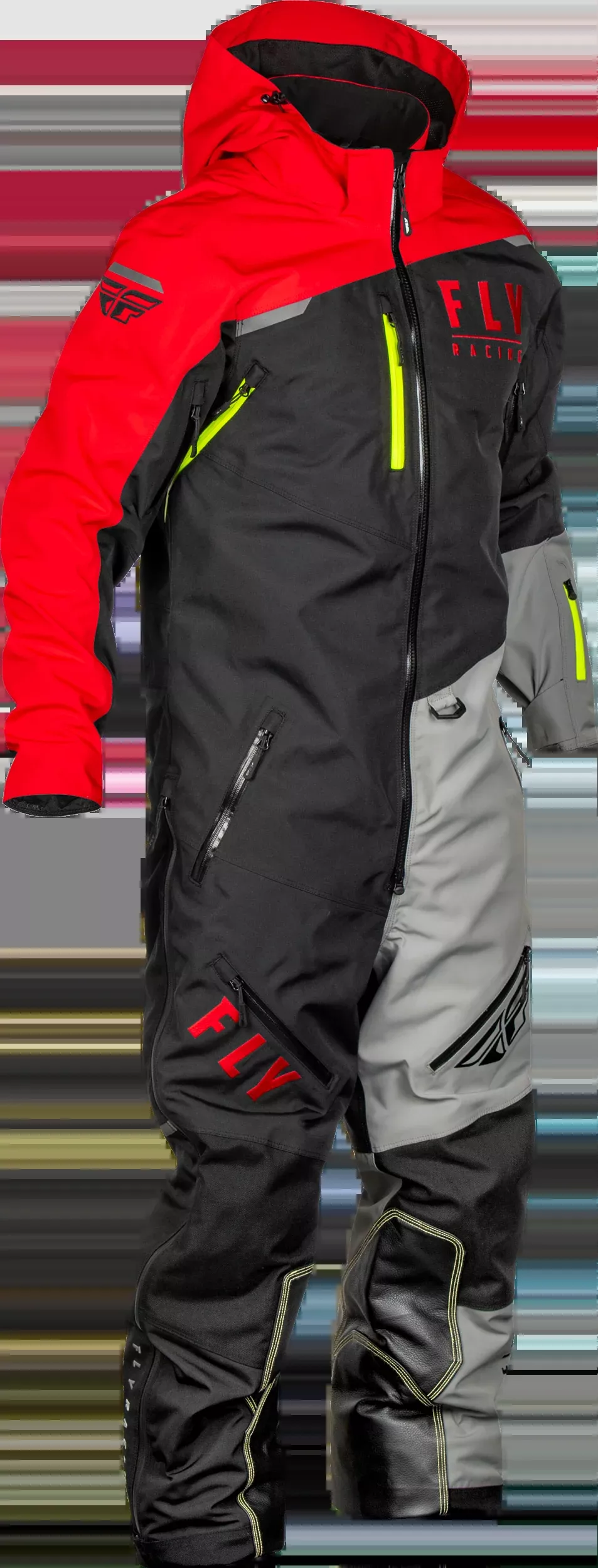 Fly Racing Cobalt Shell Sb Monosuit Black/Red Md-470-4364M