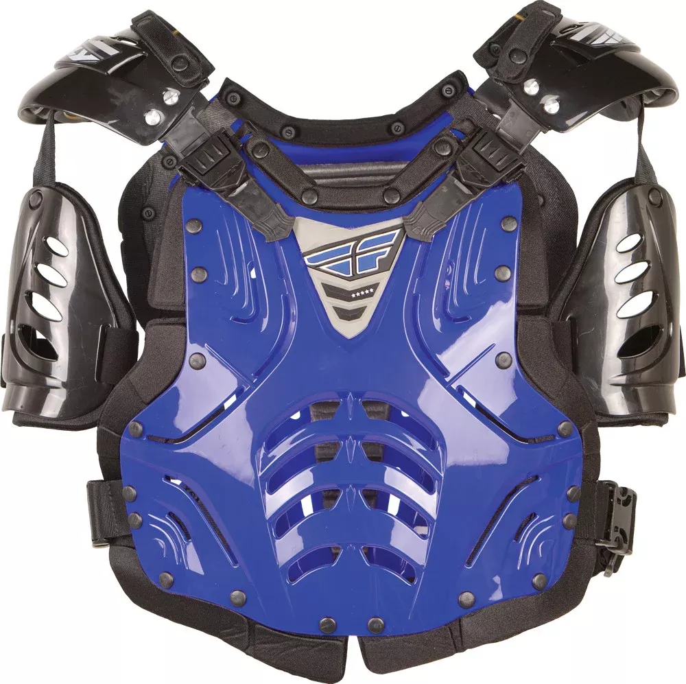 Fly Racing Convertible II Roost Guard Blue Junior - 8000700012