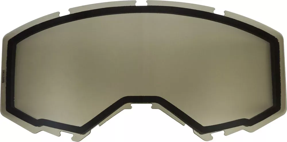 Fly Racing Dual Lens Without Vents Adult Smoke - FLB-013