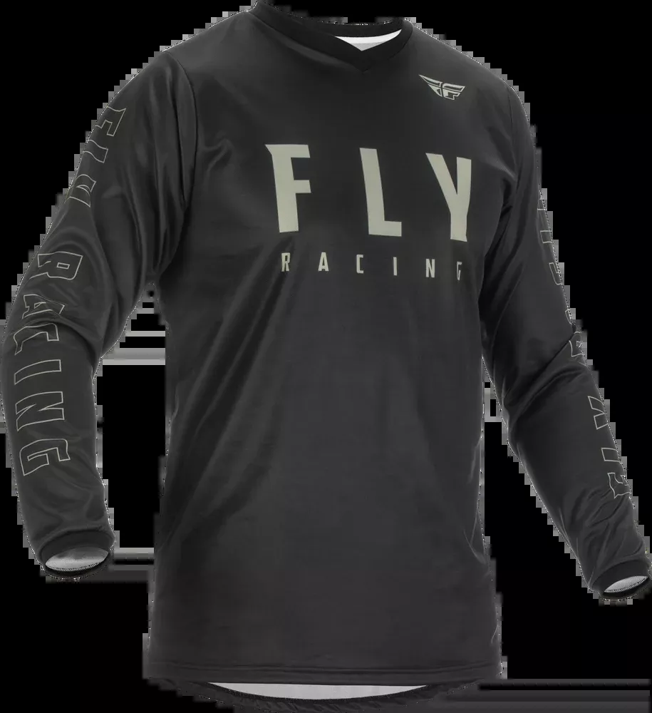 Fly Racing F-16 Jersey Black Grey MD