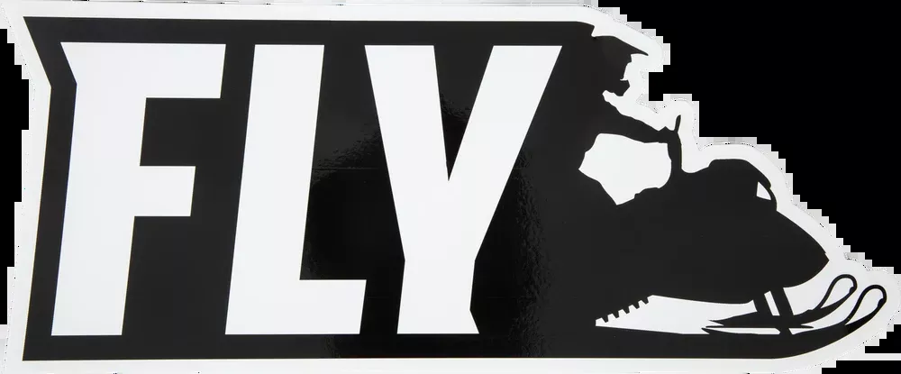 Fly Racing FLY Snow 2021 Sticker 45″ Rider Sticker – NEW- 45″