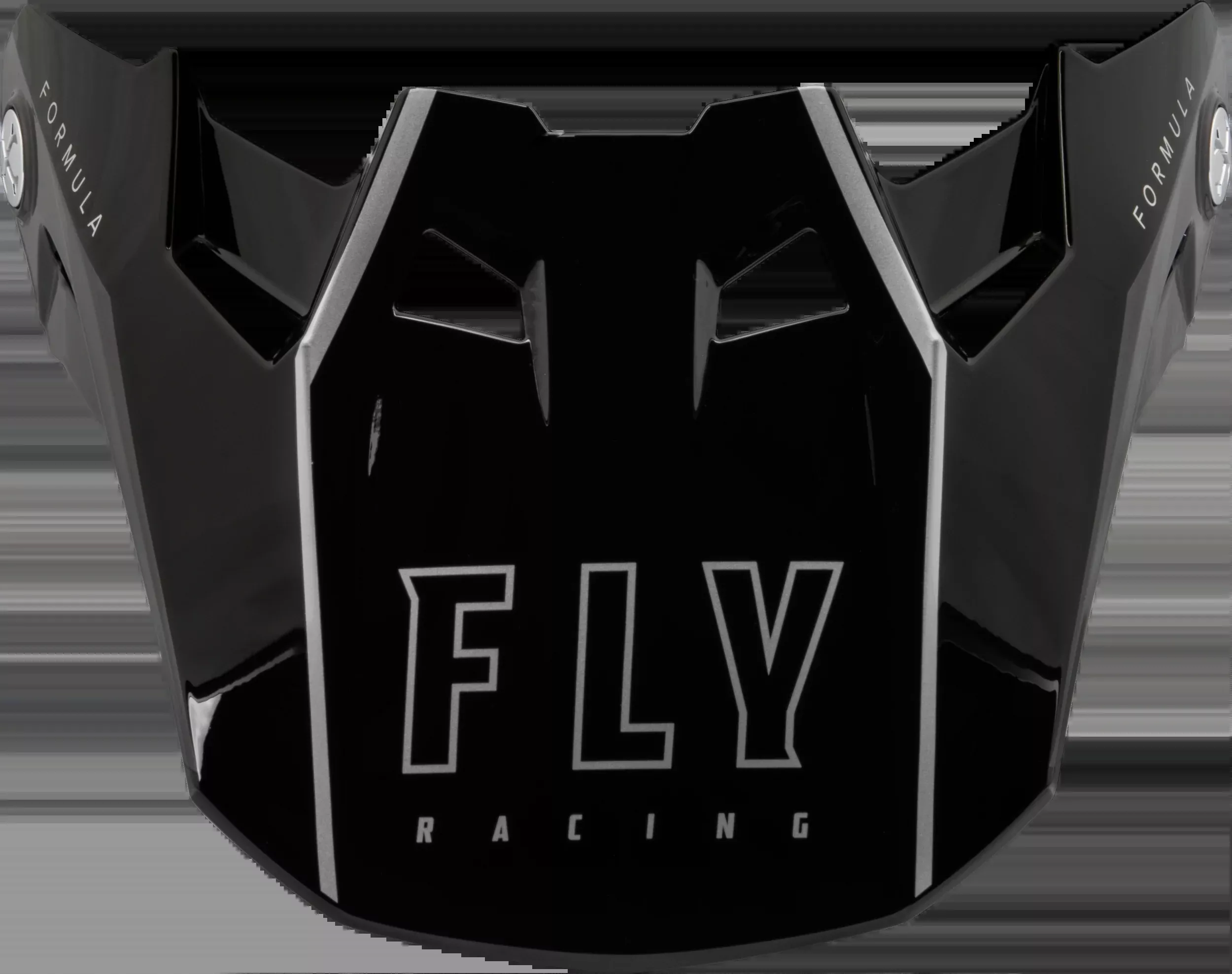 Fly Racing Formula Carbon Tracer Visor Silver/Black Yl/Sm-73-47124S