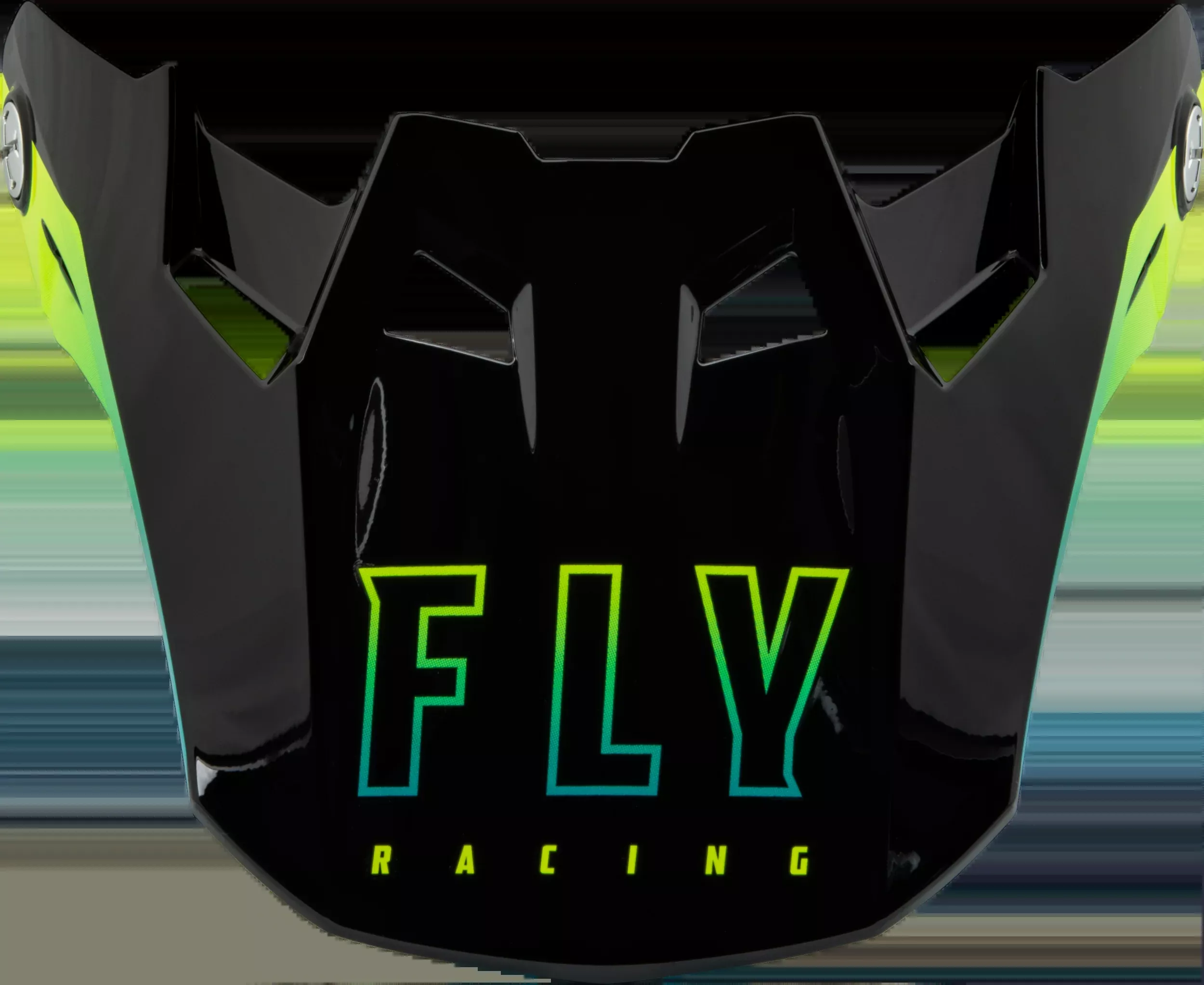 Fly Racing Formula Cc Centrum Visor Black/Blue/Hi-Vis Xl/2x-73-47130L