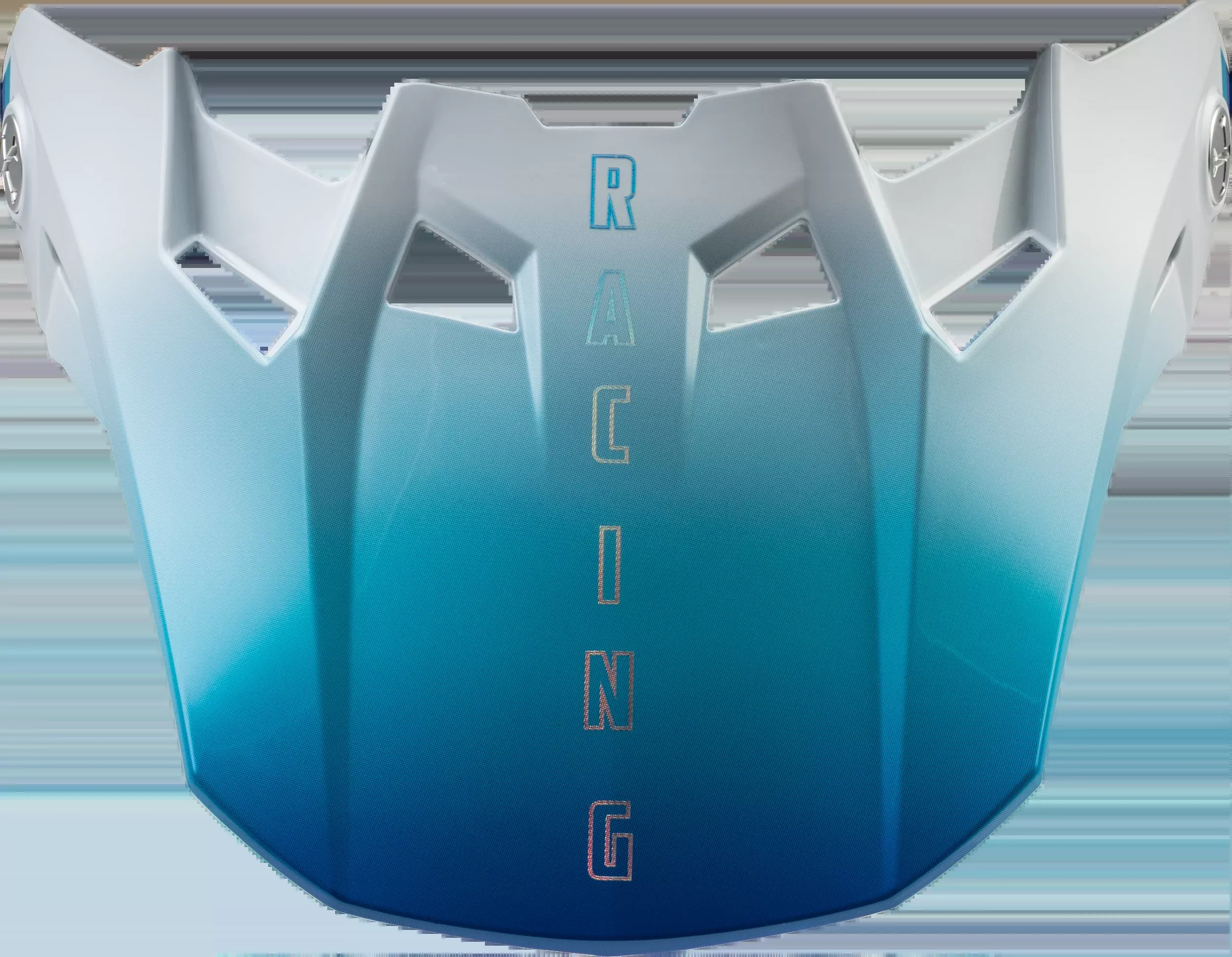 Fly Racing Formula Cc Driver Helmet Visor Black/Blue/White Xl/2x-73-47111L