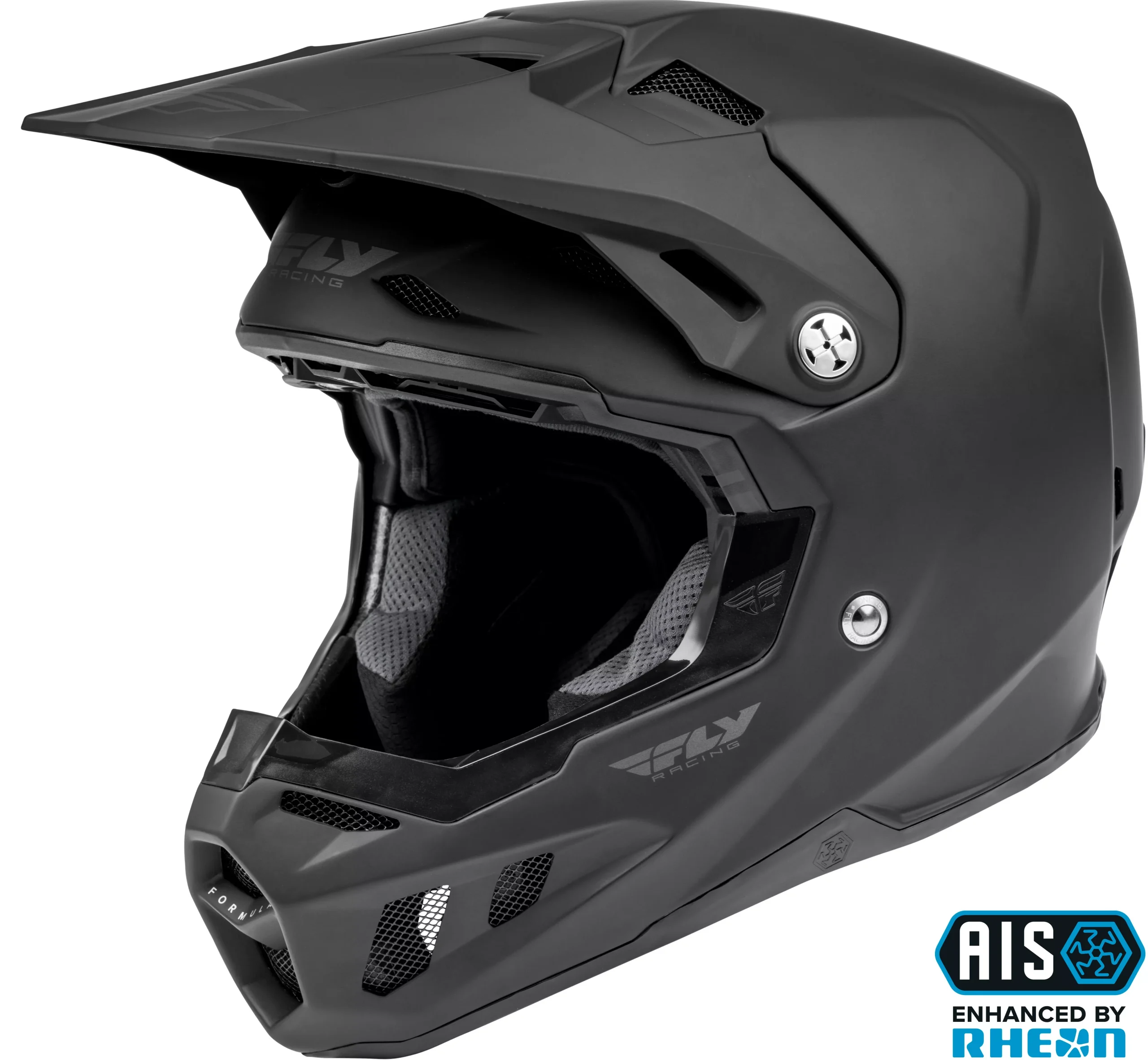 Fly Racing Formula Cc Solid Helmet Matte Black Xs-73-4300XS