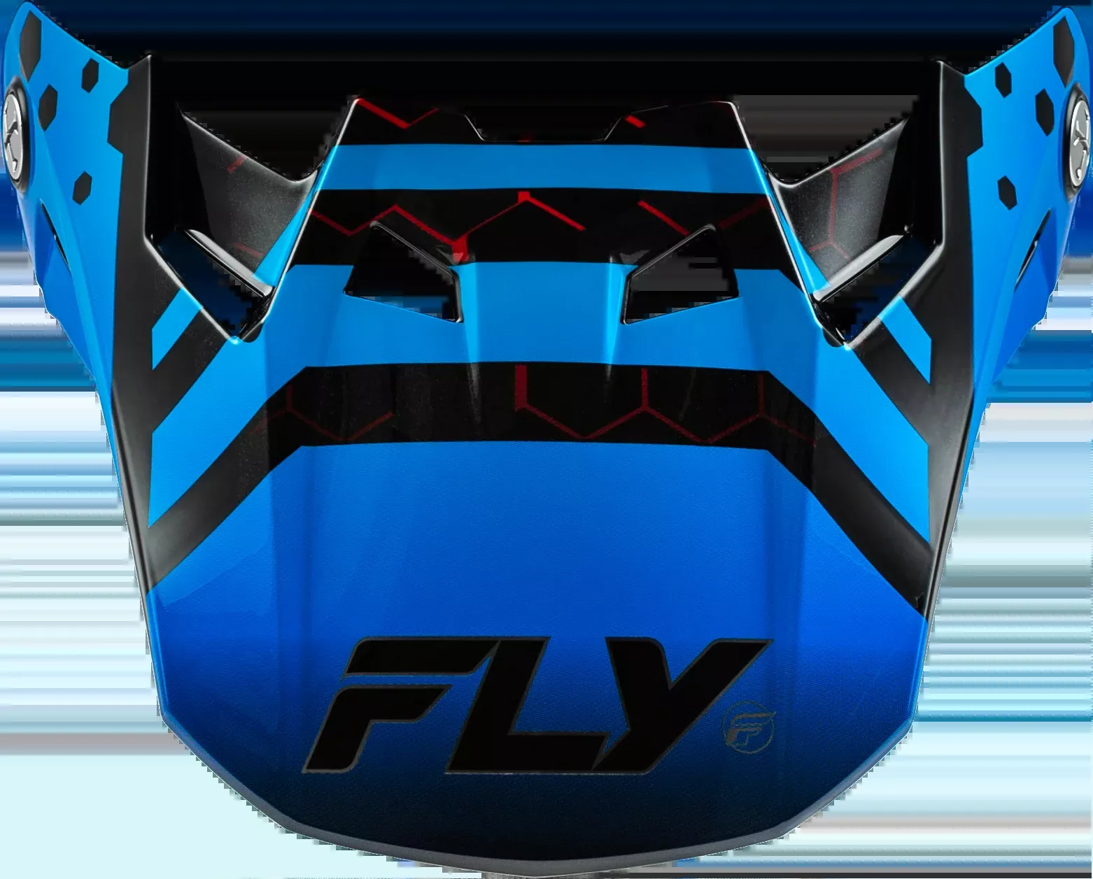 Fly Racing Formula Cc Tektonic Visor Black/Blue/Red Yl/Sm-73-4334