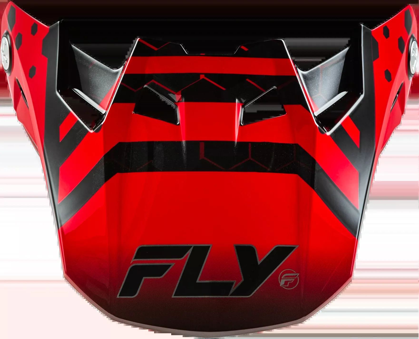 Fly Racing Formula Cc Tektonic Visor Black/Red/Orange Md/Lg-73-4338