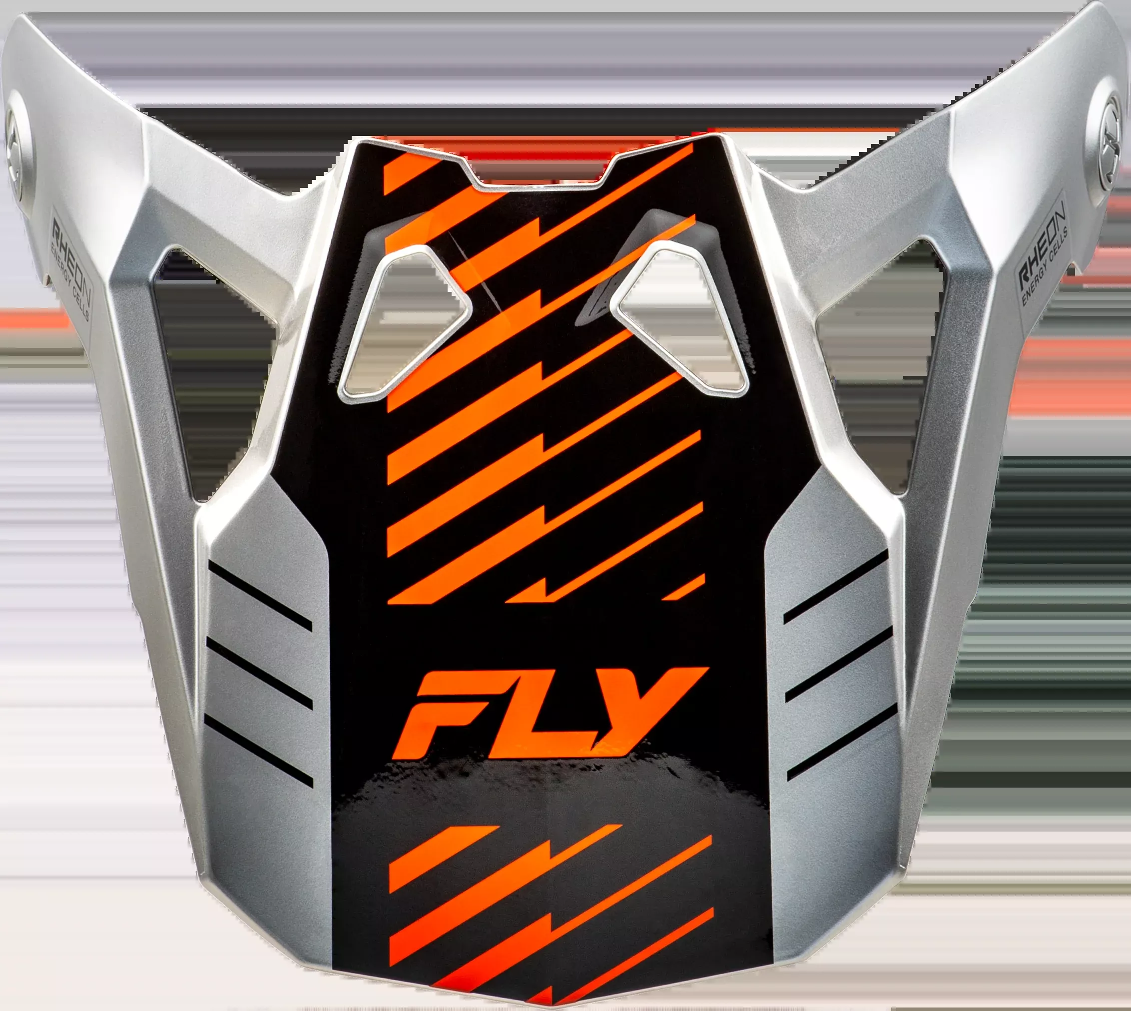 Fly Racing Formula Cp Slice Visor Grey/Orange/Black M-2x-73-0063