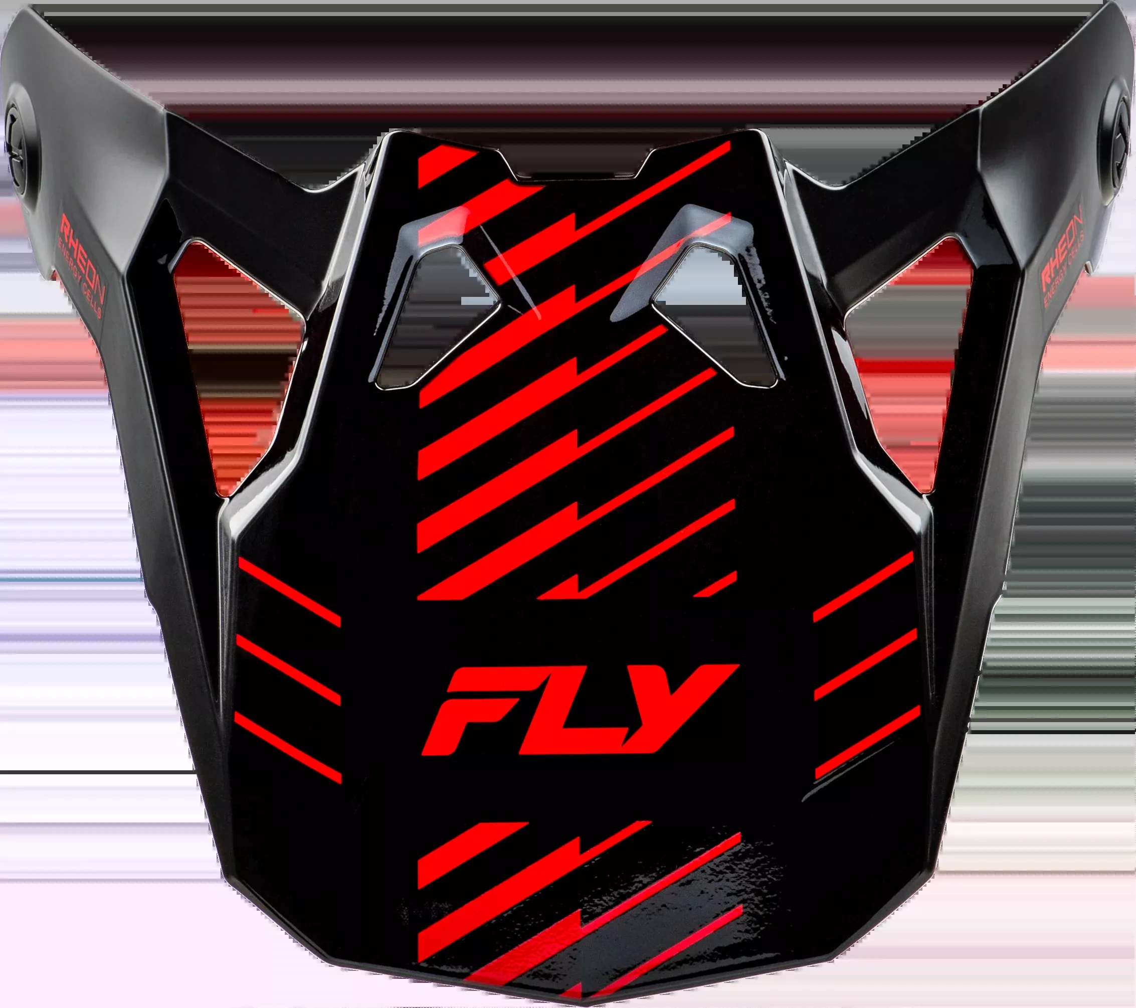 Fly Racing Formula Cp Slice Visor Grey/Red/Black Yl-S-73-0058