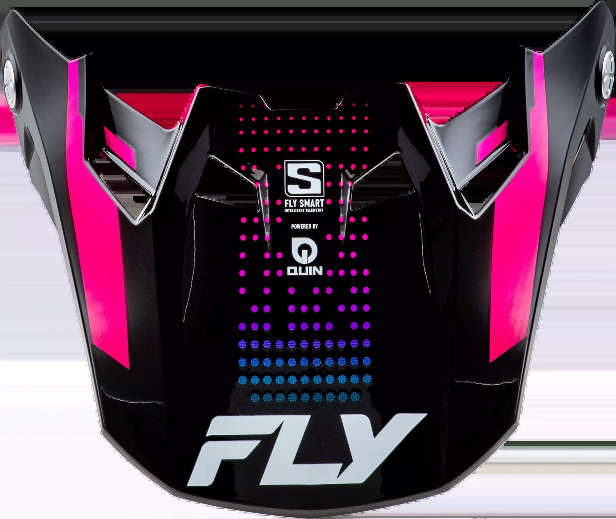 Fly Racing Formula S Carbn Protocol Visor Black Carbon/Blue/Pink Xl/2x-73-4480