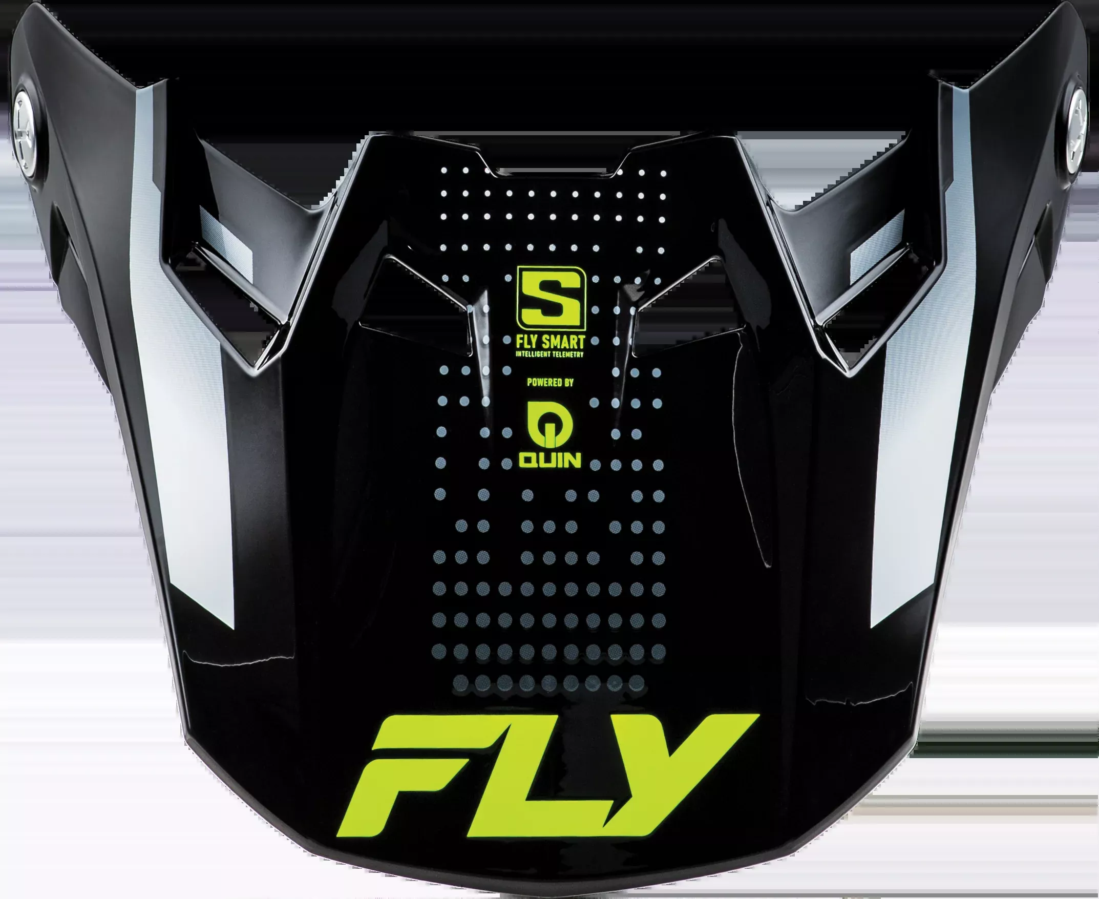 Fly Racing Formula S Carbn Protocol Visor Black Carbon/Grey/Hi-Vis Md/Lg-73-4470