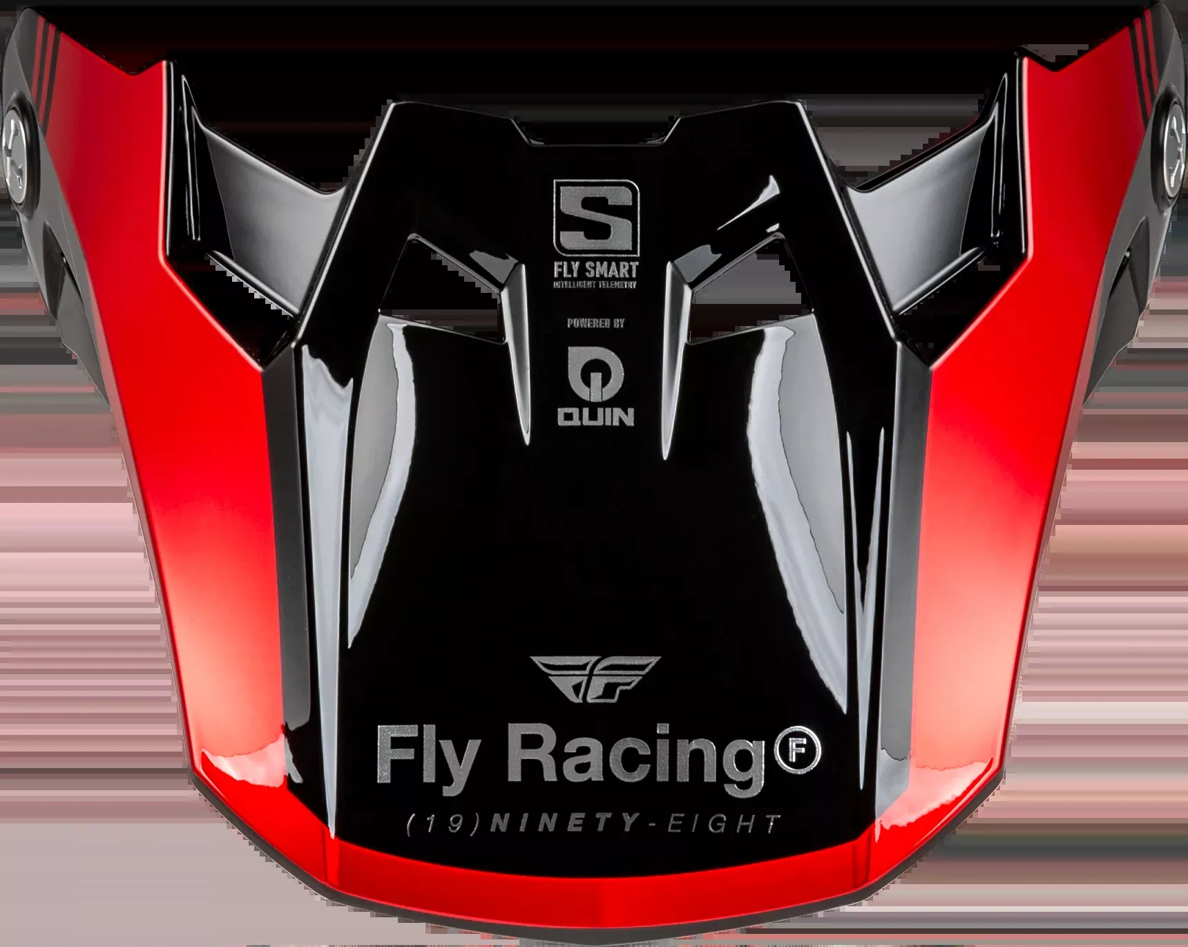 Fly Racing Formula S Carbon Legacy Visor Red Carbon/Black Xl/2x-73-4457