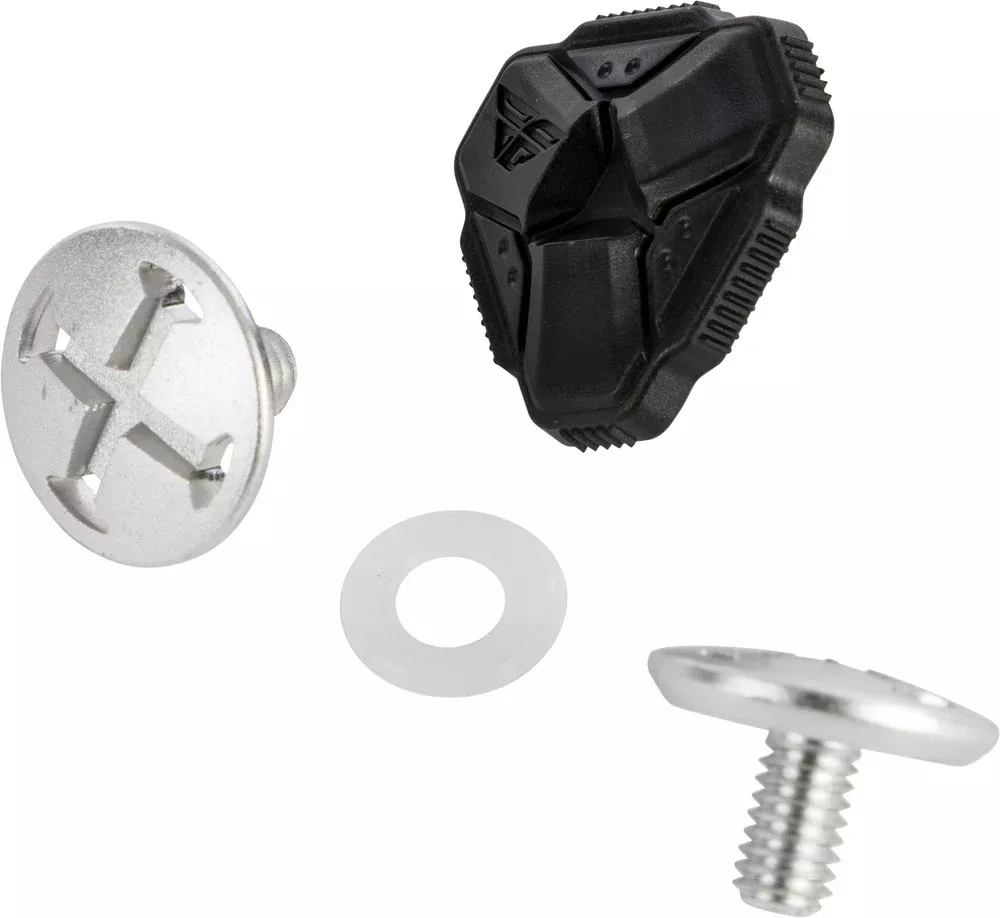 Fly Racing Formula Visor Screws Titanium 3PK