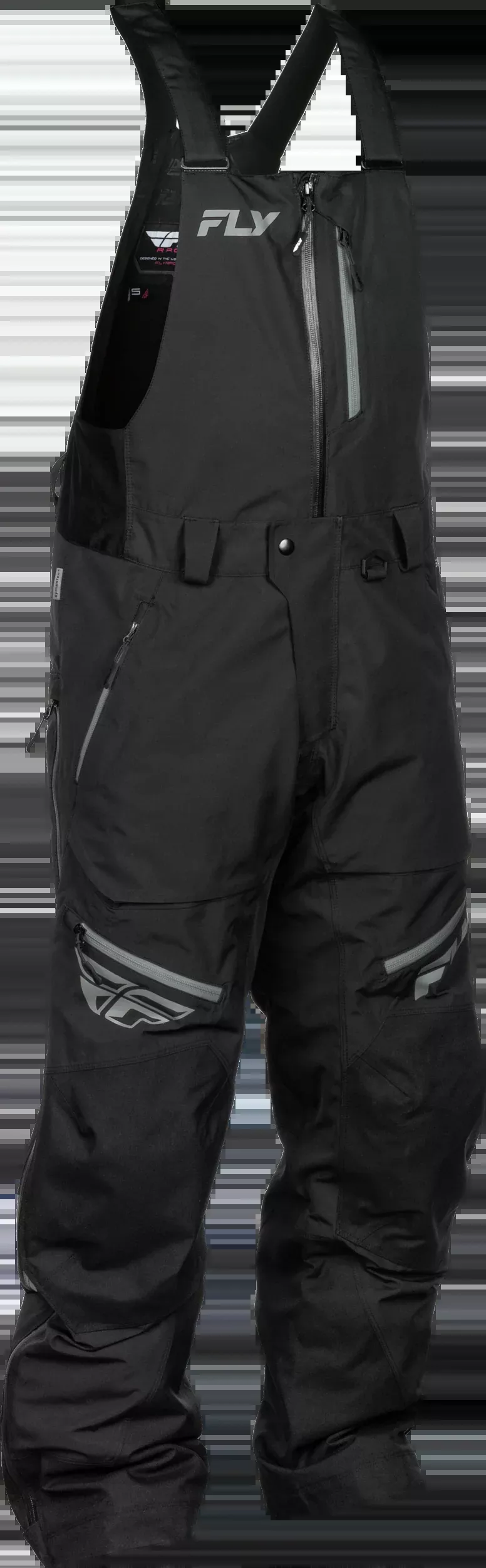 Fly Racing Incline Bib Black/Grey Sm-470-4245S