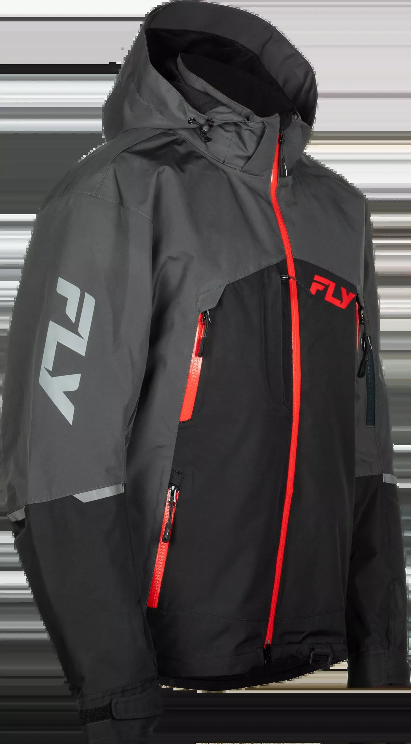 Fly Racing Incline Jacket Grey/Black 3x-470-41083X