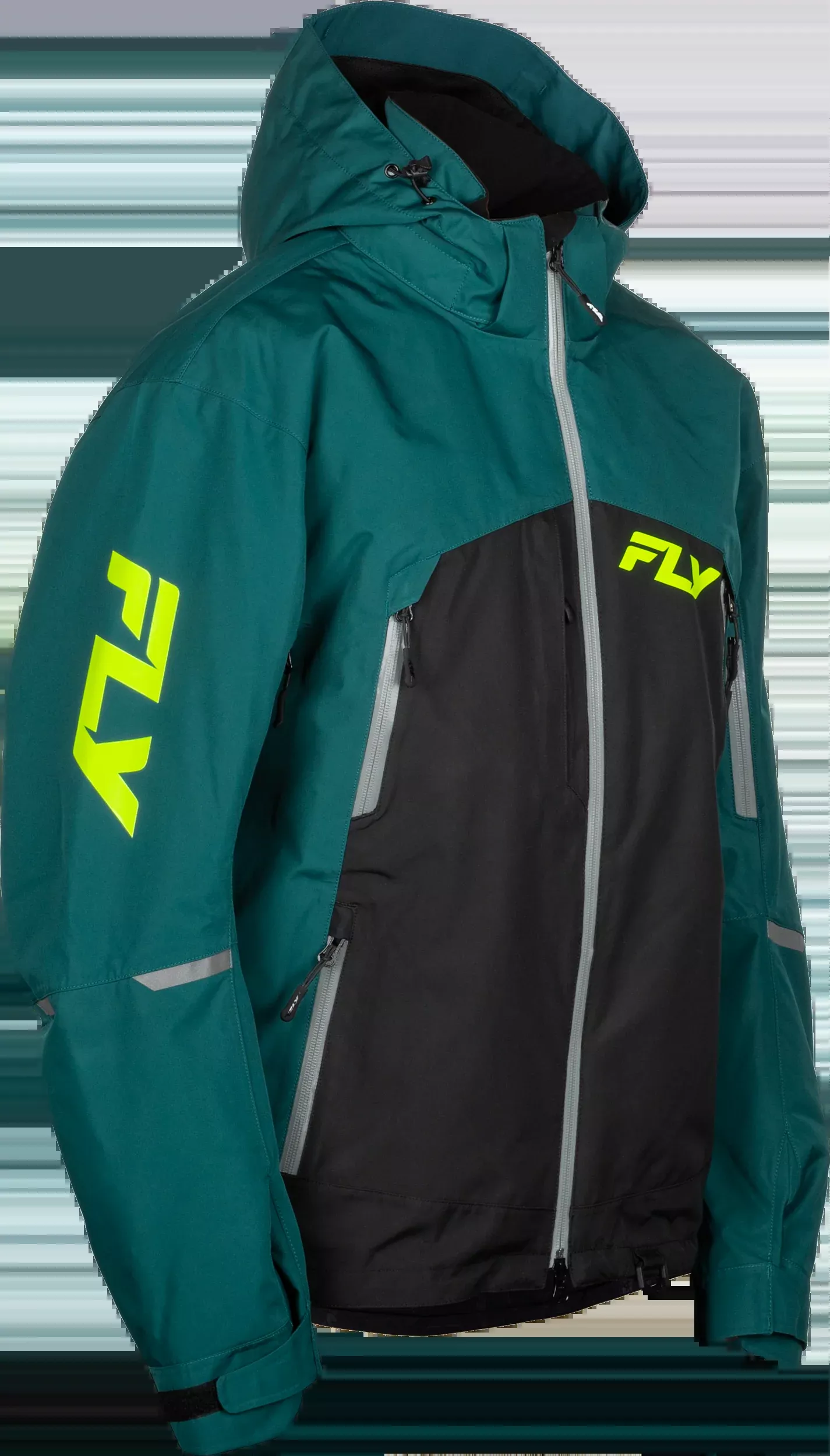 Fly Racing Incline Jacket Teal/Black 2x-470-41092X