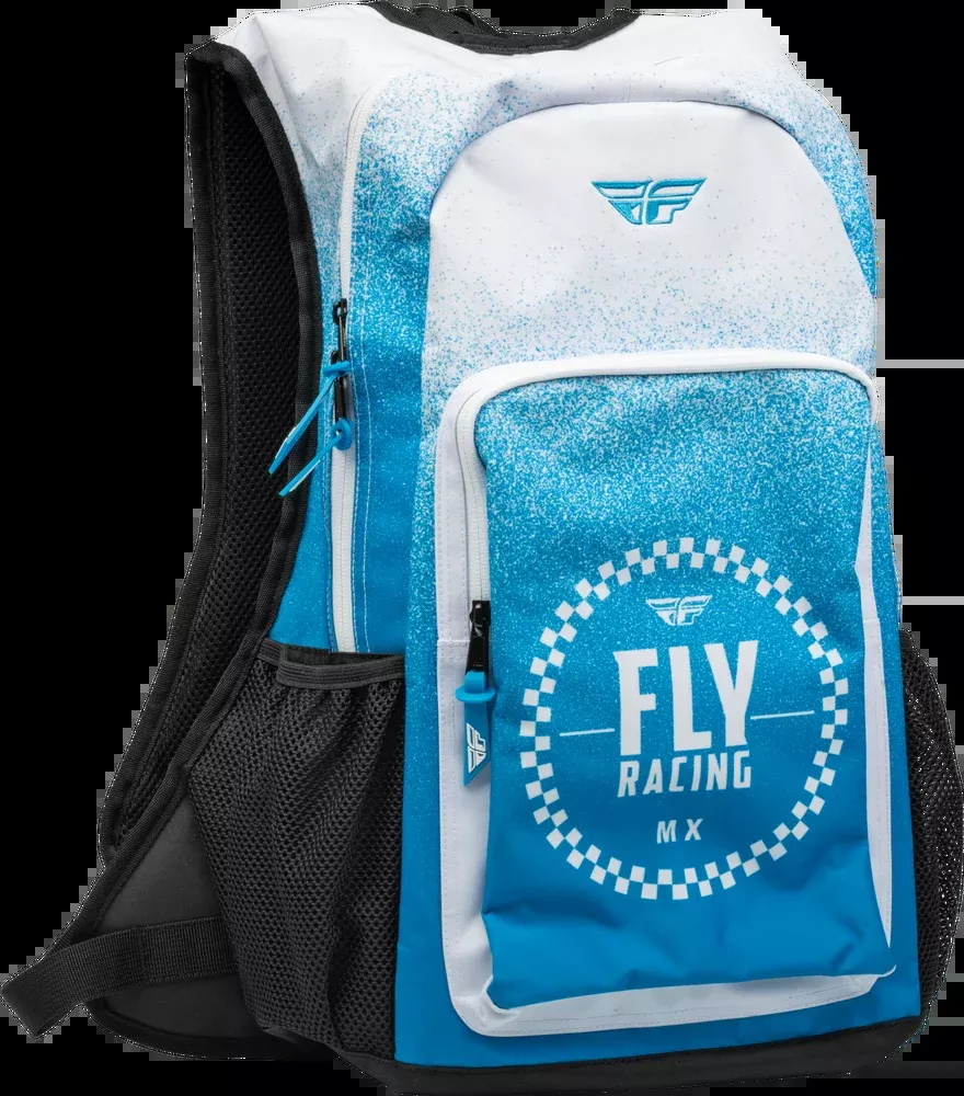 Fly Racing Jump Pack Backpack Blue White