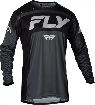 Fly Racing Lite Charcoal Black Jersey