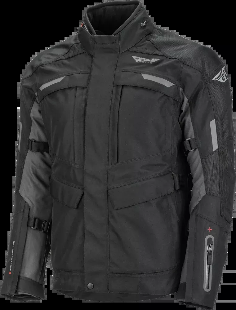 Fly Racing OFF Grid Jacket Black MD Tall