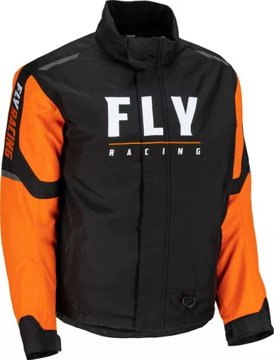 Fly Racing Outpost Orange Black Jacket
