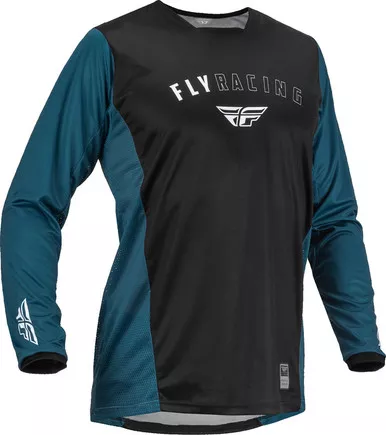 Fly Racing Patrol Slate Blue Black Jersey