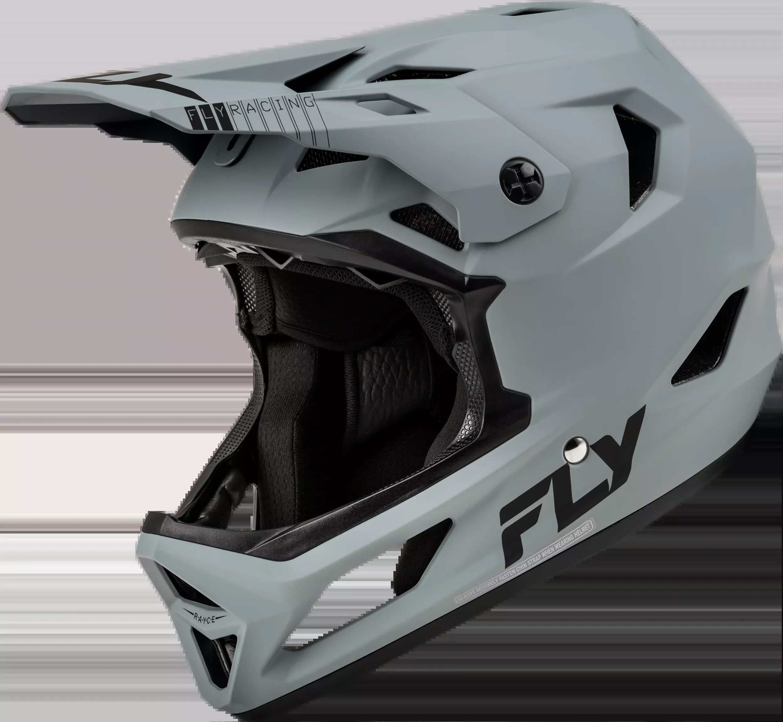 Fly Racing Rayce Bicycle Helmet Matte Grey Md-73-3614M