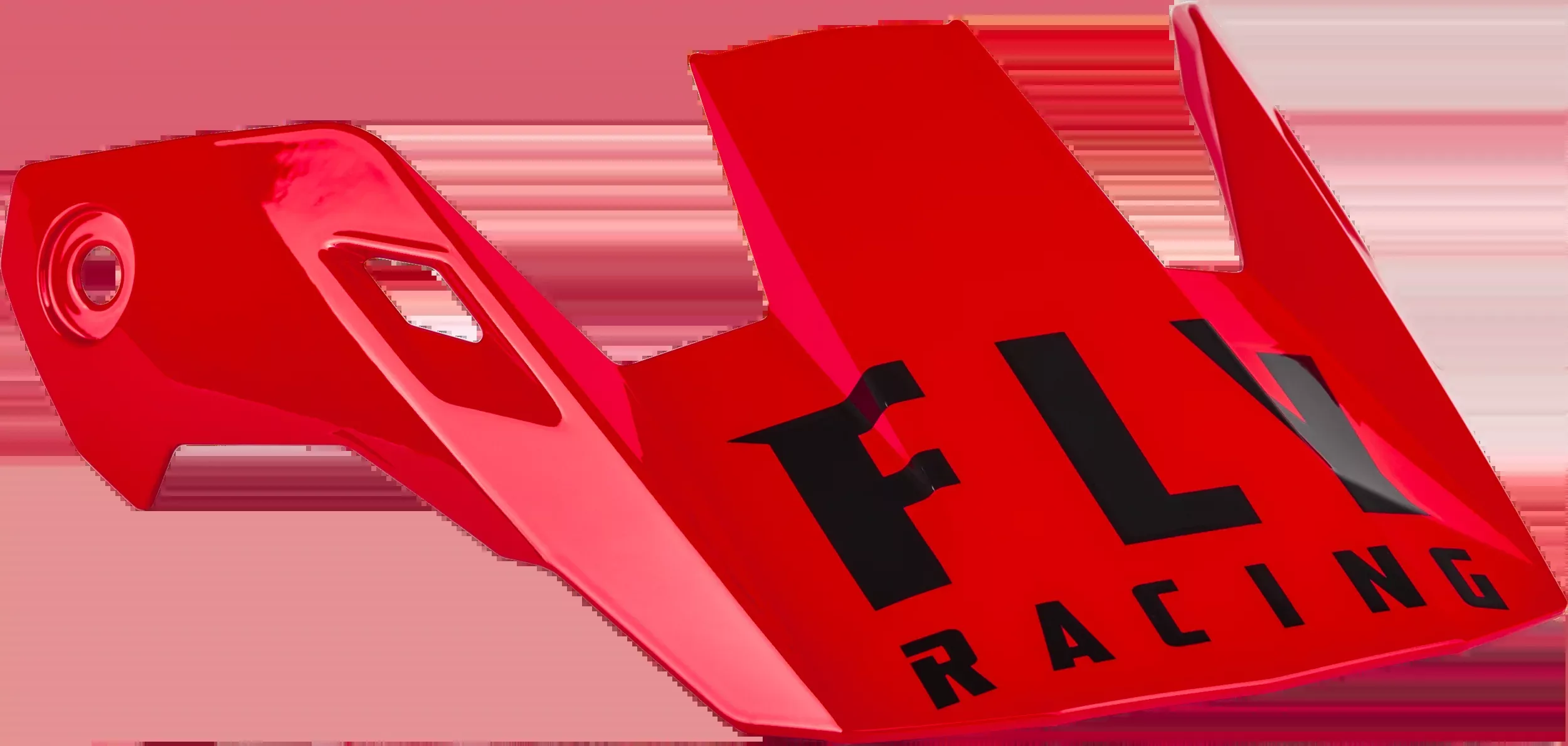 Fly Racing Rayce Helmet Visor Red/Black Xl-73-91159
