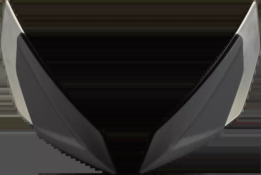 Fly Racing Sentinel Front Side Vents Pair Charcoal Chrome-73-89827