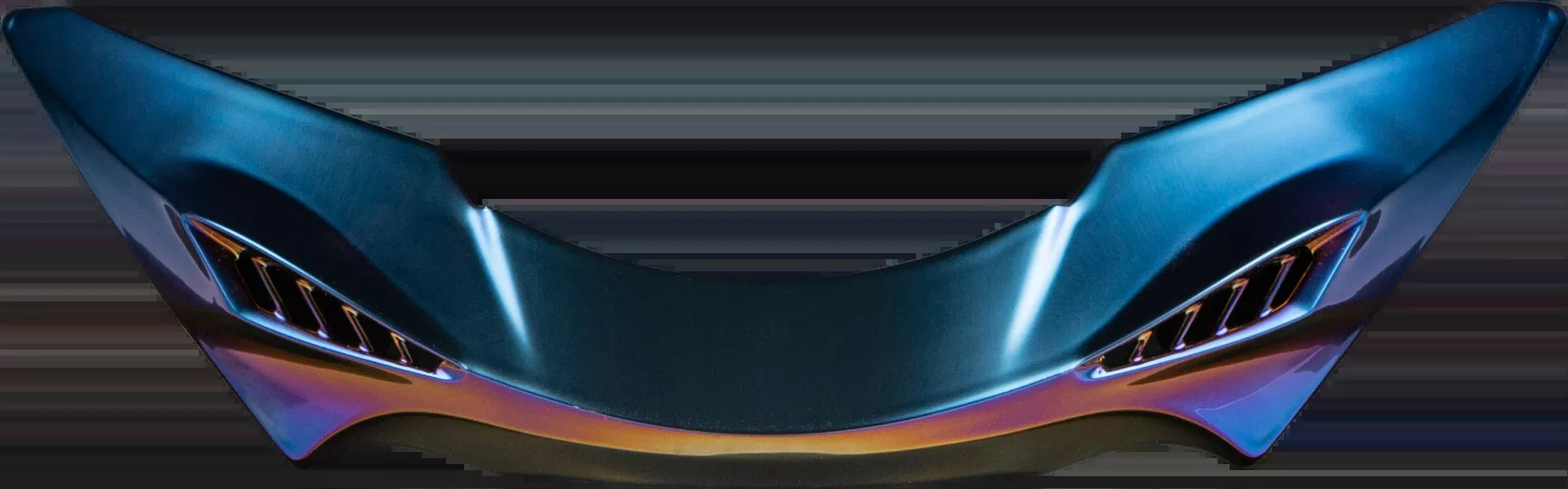 Fly Racing Sentinel Rear Vent Blue Chrome-73-89831