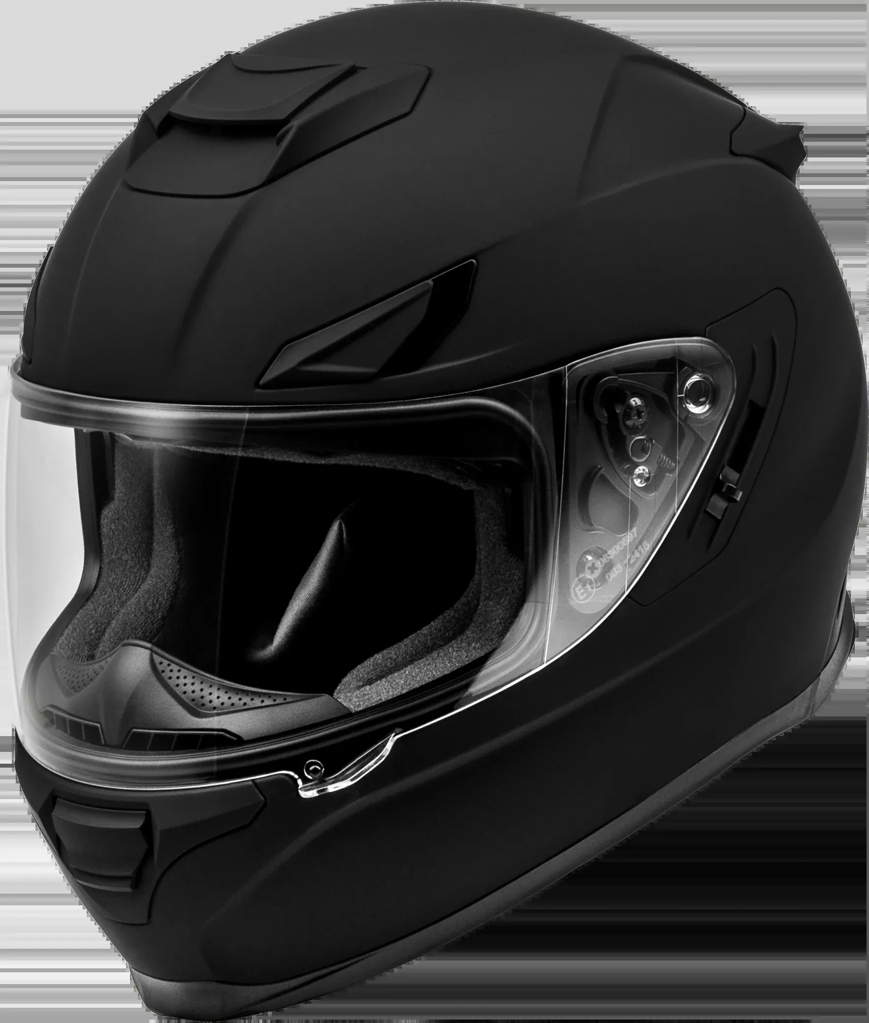 Fly Racing Sentinel Solid Helmet Matte Black Md-73-8425M