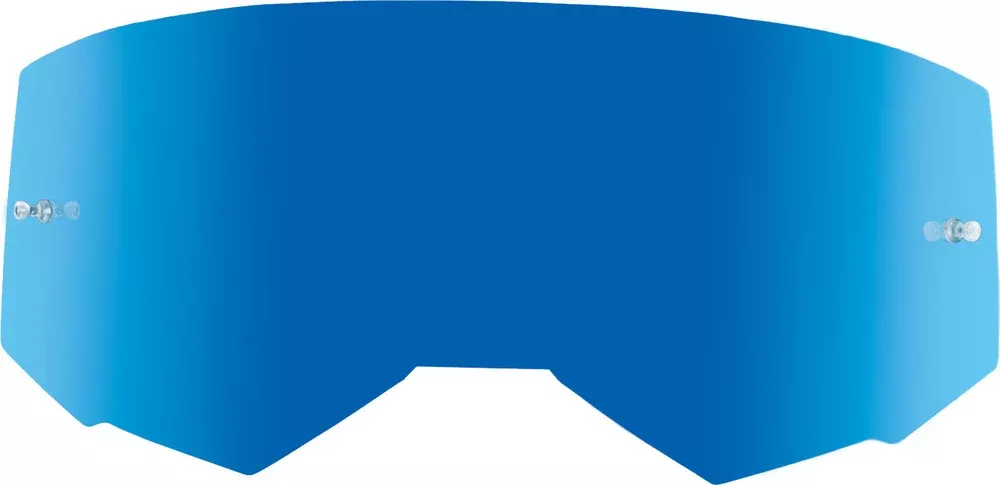 Fly Racing Single Lens With Post Adult Blue Mirror Smoke – FLA-038