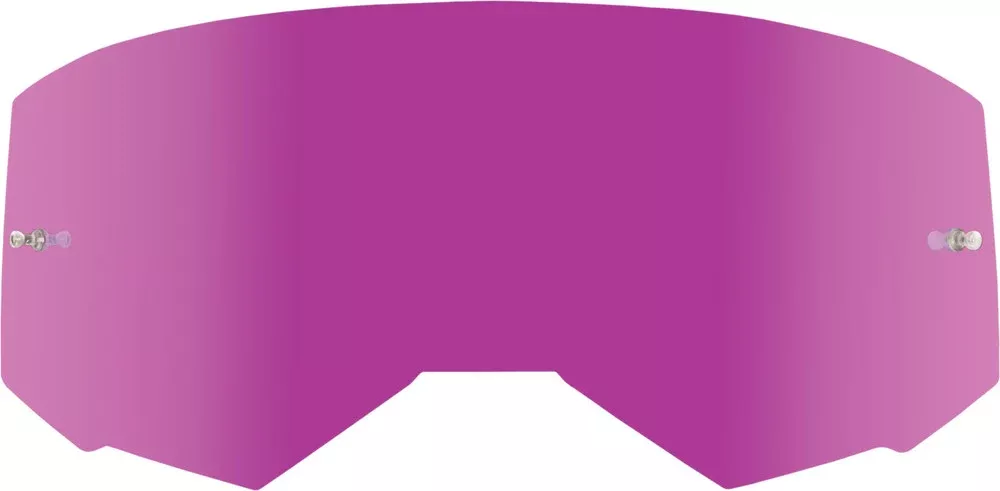 Fly Racing Single Lens With Post Adult Pink Mirror Smoke – FLA-040