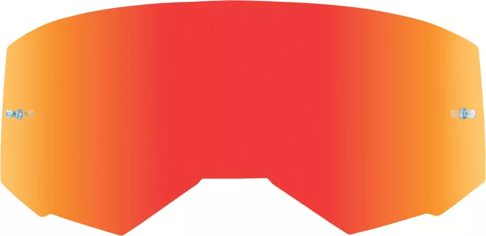 Fly Racing Single Lens With Post Adult RED Mirror Smoke – FLA-034