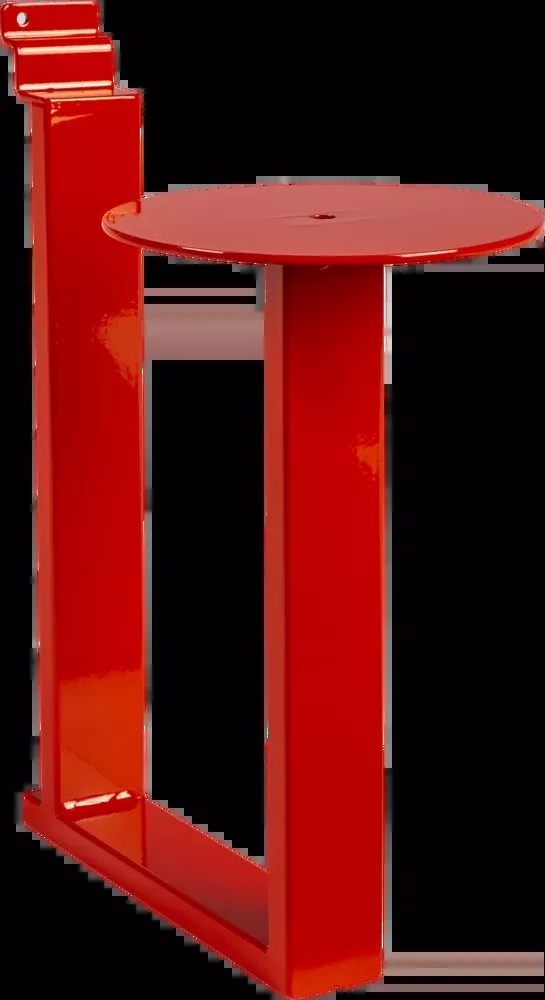 Fly Racing Slatwall - HELMET HOLDER RED