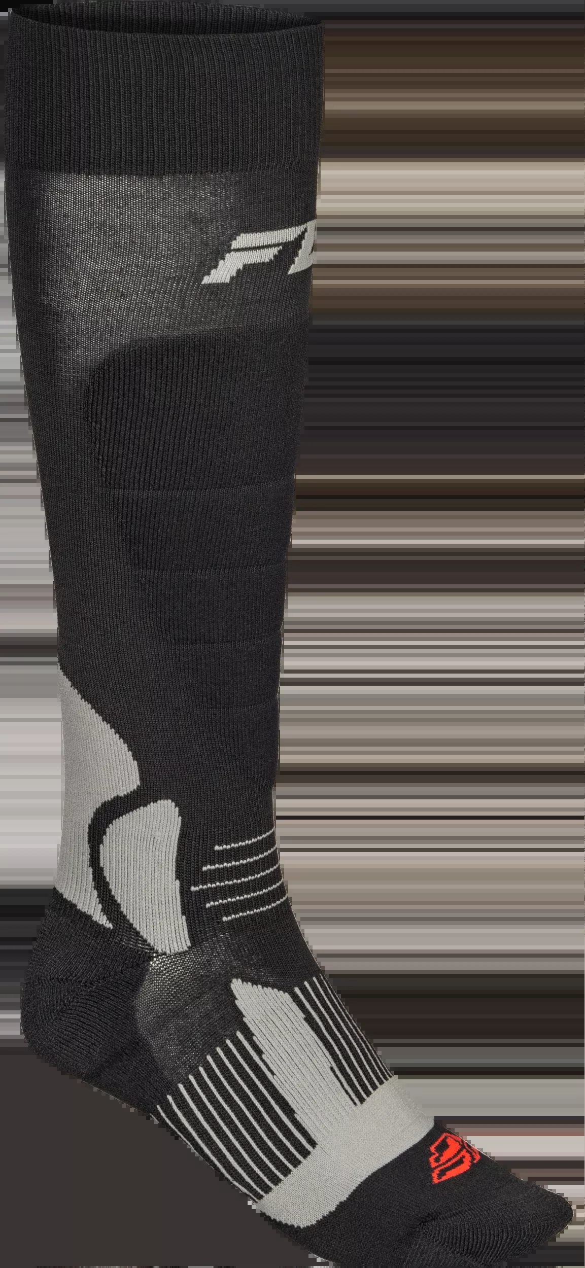 Fly Racing Snow Heavyweight Wool Sock Black Sm/Md-350-0570S
