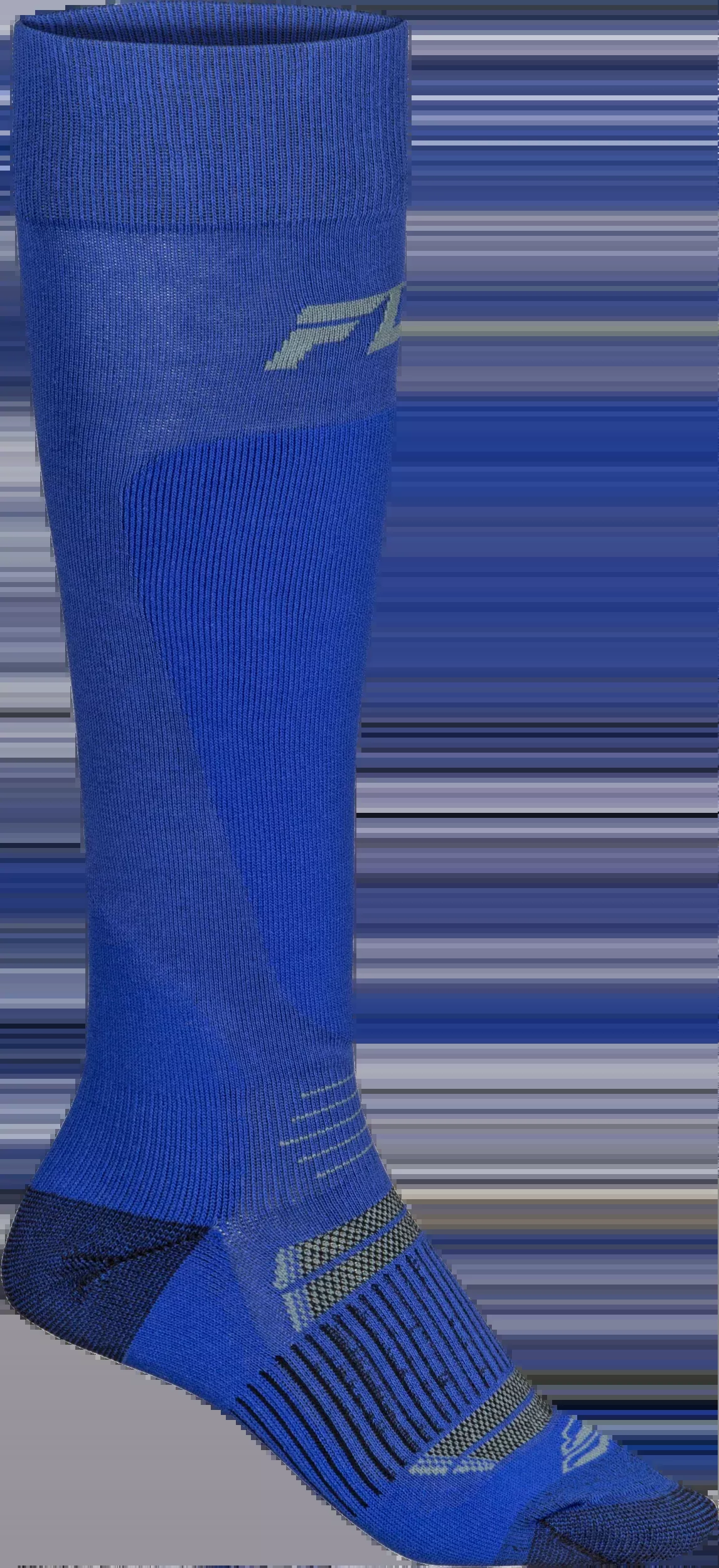 Fly Racing Snow Midweight Wool Sock Blue Sm/Md-350-0575S