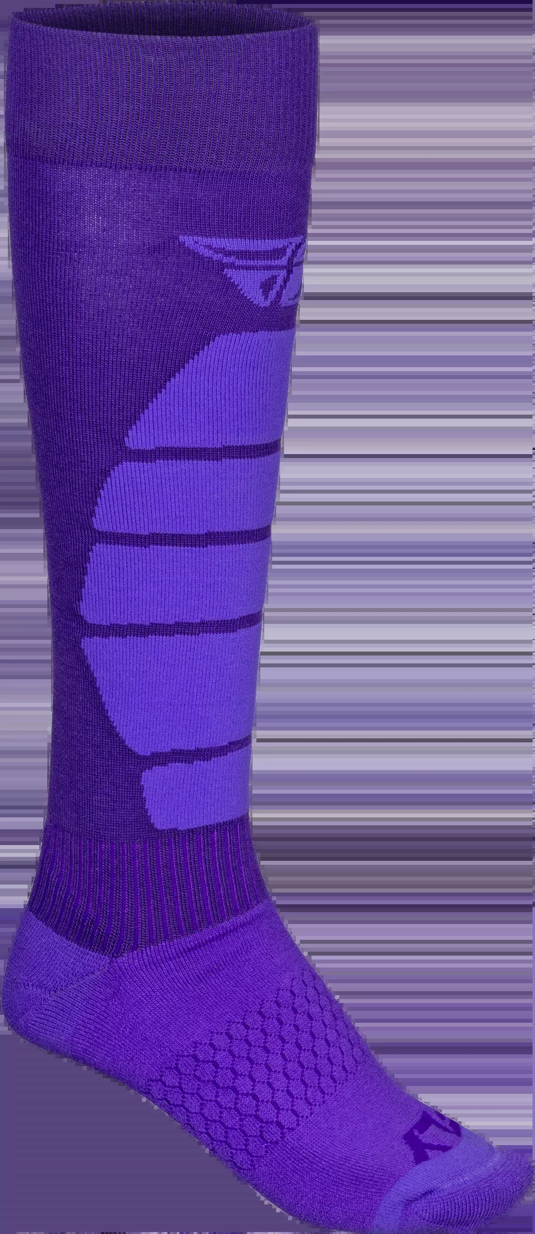 Fly Racing Snow Performance Coolmax Sock Purple Sm/Md-350-0578S