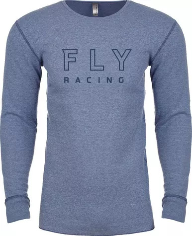 Fly Racing Thermal Blue Heather Shirt