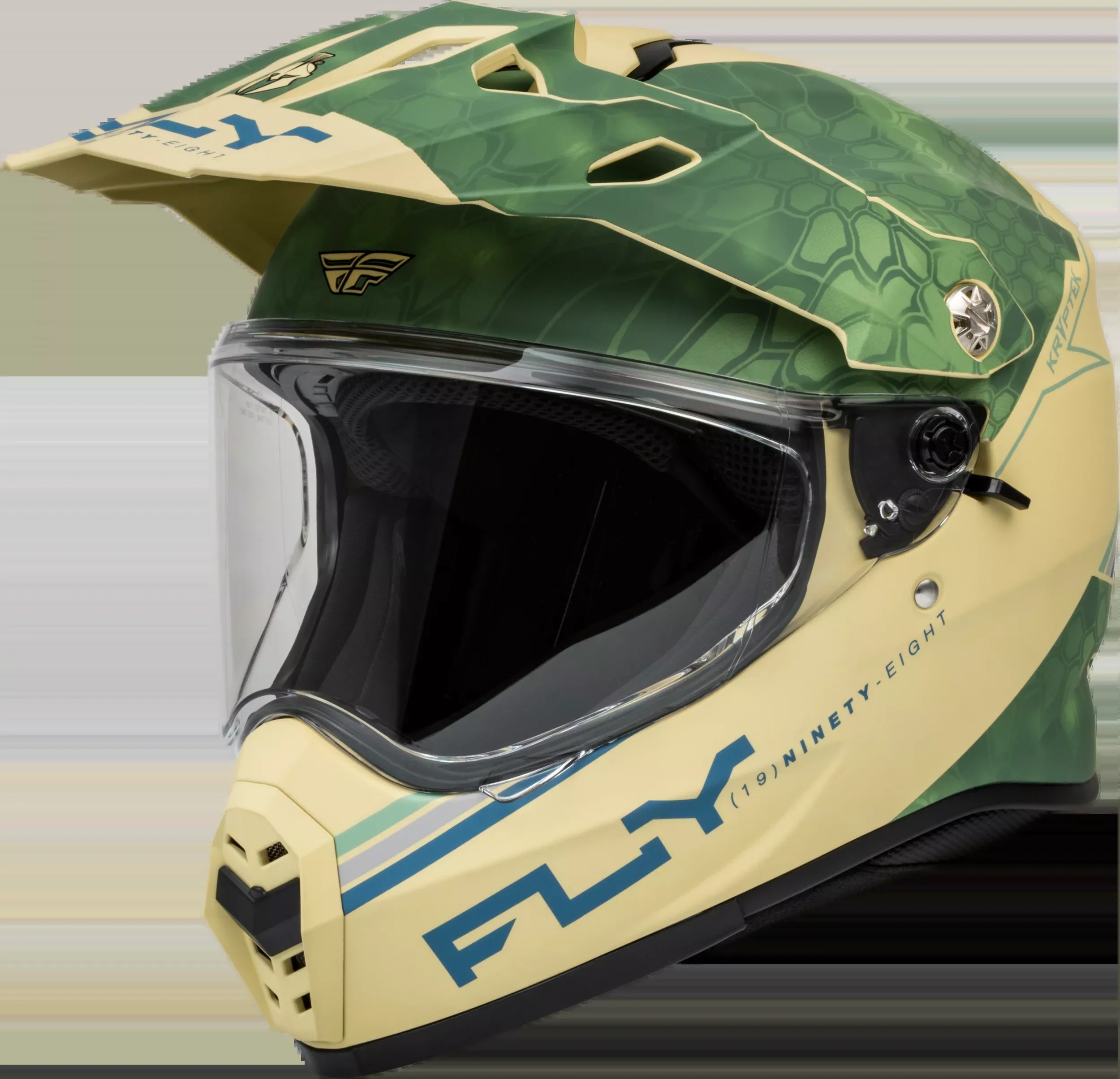 Fly Racing Trekker Kryptek Conceal Helmet Matte Tan/Sage/Black Sm-73-7028S