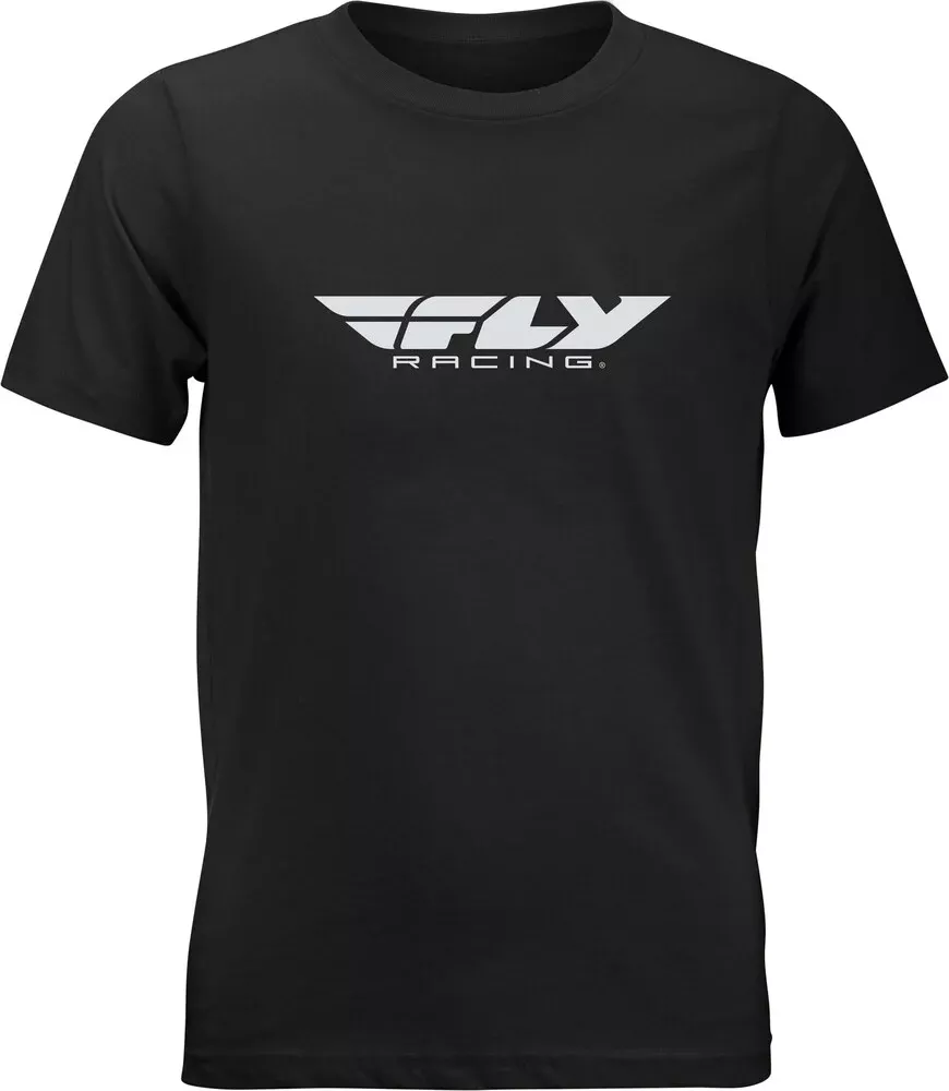 Fly Racing Youth FLY Corporate TEE Black YL