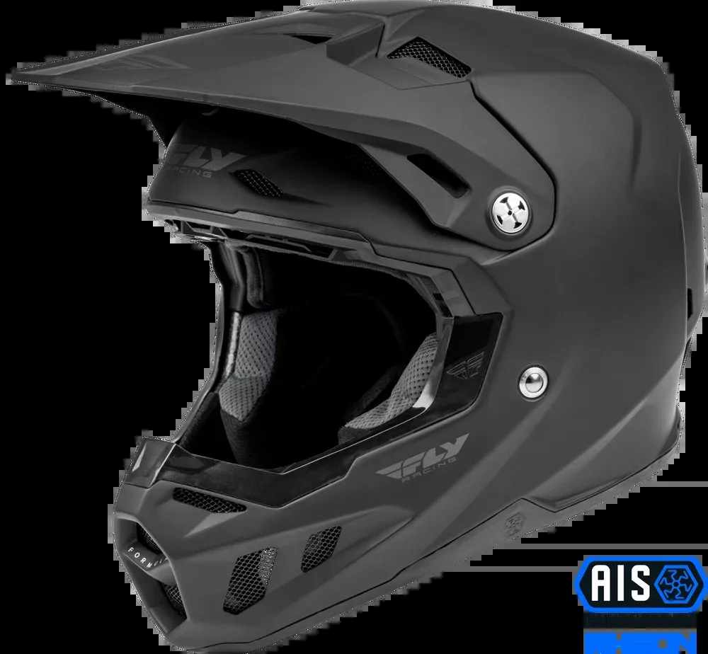Fly Racing Youth Formula CC Solid Helmet Matte Black YL