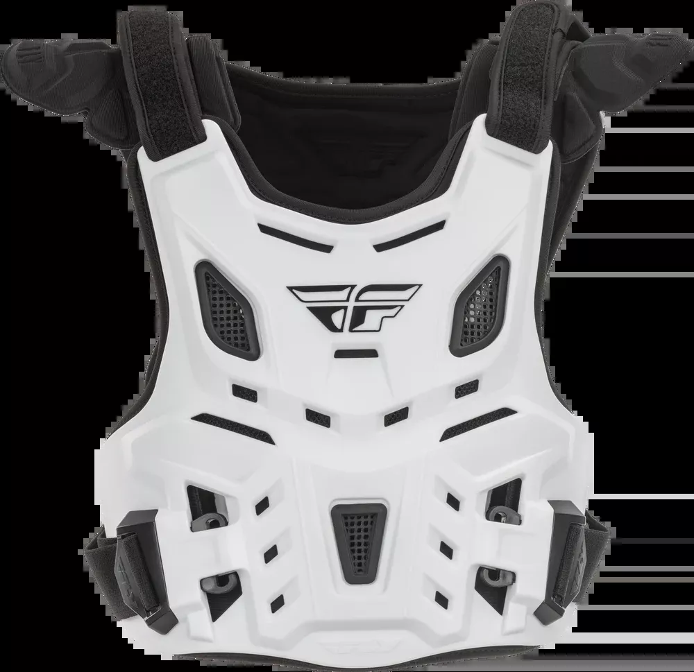 Fly Racing Youth Revel Roost Guard Race White