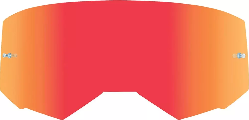 Fly Racing Youth Single Lens With Post RED Mirror Clear – FLC-026