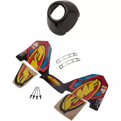 FMF Honda CRF250R 2018-2021 Carbon Fiber End Cap - Left