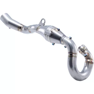 FMF KTM 250 SX-F FE 2015-2017 MegaBomb Header/Mid Pipe - Titanium