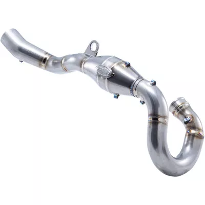 FMF KTM 250 XC-F 2016-2018 MegaBomb Header/Mid Pipe – Stainless Steel