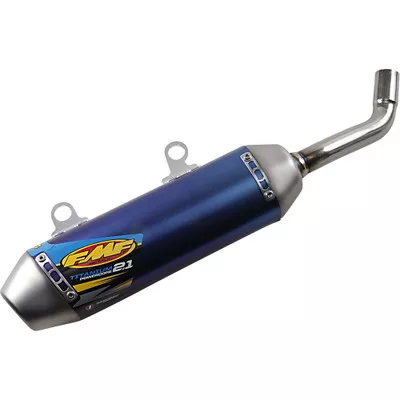 FMF KTM 250 XC TPI 2020-2022 Powercore 2.1 Shorty Muffler Blue