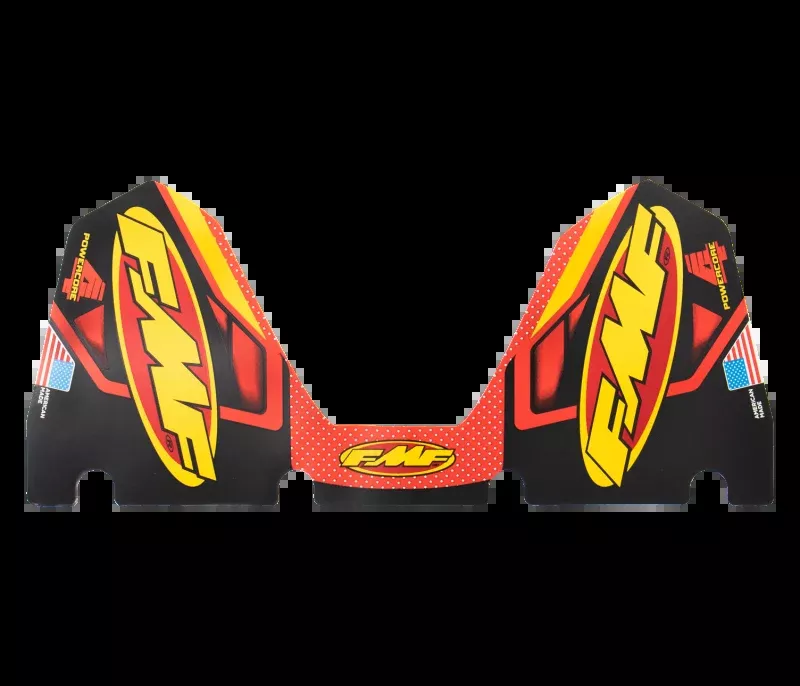 FMF Racing Powercore4 Aluminum Patriotic Decal Replacement